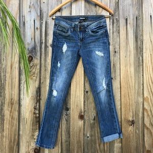 CHARLEY STYLE DENIM JEANS, DOLLHOUSE SIZE 1